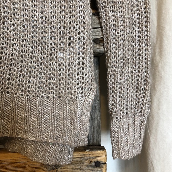 AERIE Silver Knit Pullover - Picture 5 of 13